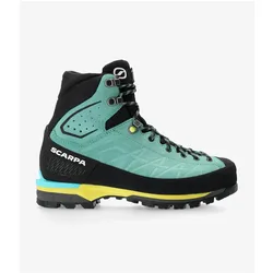Scarpa, Damen, Wanderschuhe, Alpinschuhe Zodiac Tech GTX (39), Schwarz, Türkis