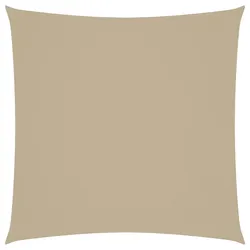 vidaXL Sonnensegel Oxford-Gewebe Quadratisch 6x6 m Beige