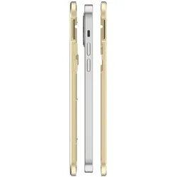 White Diamonds 360° Glass (Apple iPhone 14), Smartphone Hülle, Gold