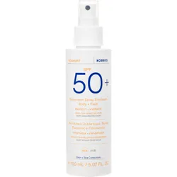 KORRES YOGHURT Sonnenspray-Emulsion für Gesicht und Körper SPF50+