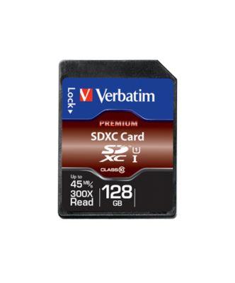 Verbatim Speicherkarte SDHC/SDXC Premium, Speicherkapazität 128 GB