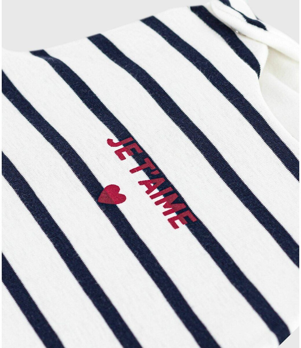 PETIT BATEAU Gigoteuse en coton rayée
