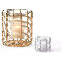 Philippi, Windlicht, 225007 - Cane Windlicht S