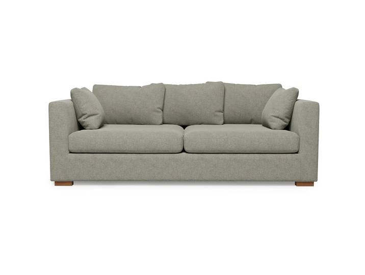 Stilvolles Sofa Malia Stoff beige B 220 cm T 113 cm - Sofa