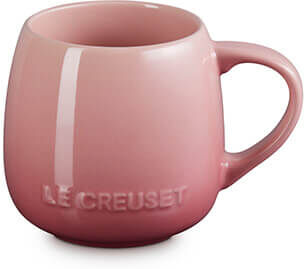 Le Creuset Rose Quartz Stoneware Coupe Collection Mug