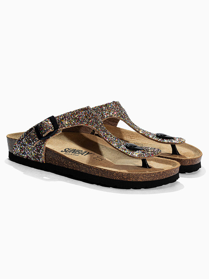 Sunbay Zehentrenner "Camelia" in Bunt - 36