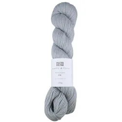 Bramble & Fleece Wooltrace DK, Garn + Wolle, Silber