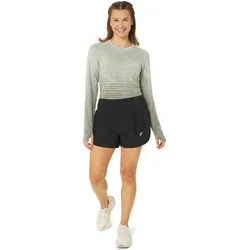 ASICS, Damen, Sporthose, Road 3.5IN Shorts Performance Schwarz Damen (S), Schwarz