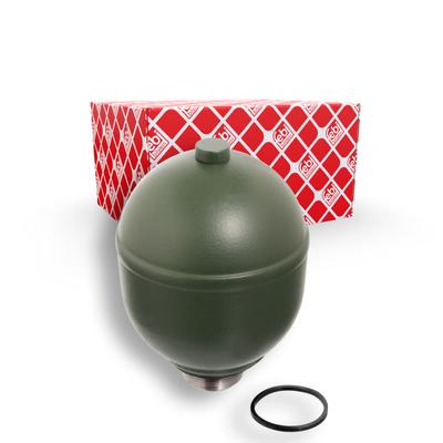FEBI BILSTEIN Druckspeicher, Federung/Dämpfung Federkugel [0,5 L] Vorderachse 23791 für Citroën