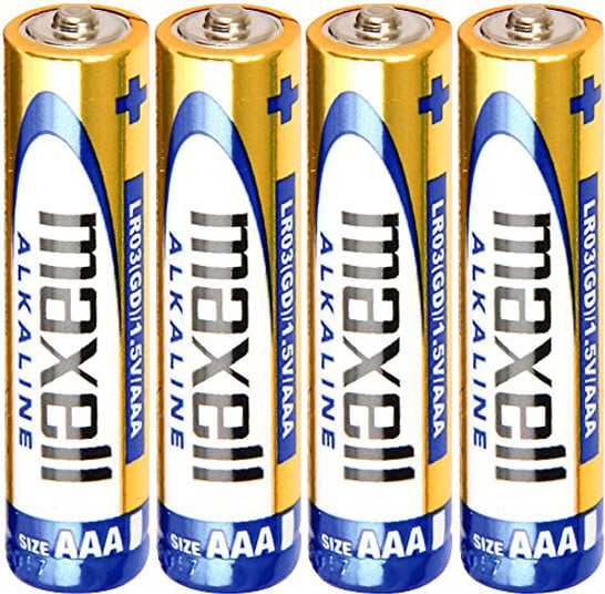 Maxell Alkaline Ace AAA batterij, 1,5 V, multicolour