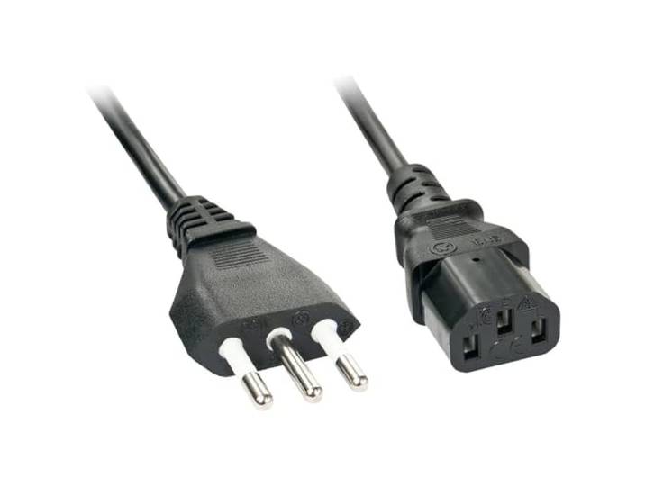Lindy Italiaanse IEC-stroomkabel, 5 m