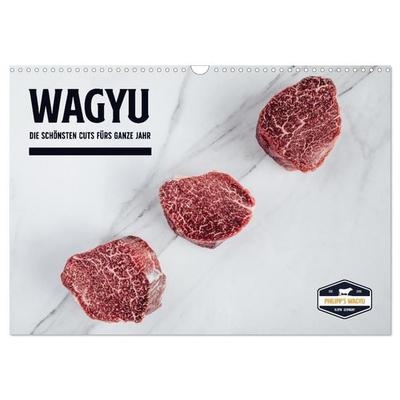 WAGYU (Wandkalender 2027 DIN A3 quer), CALVENDO Monatskalender