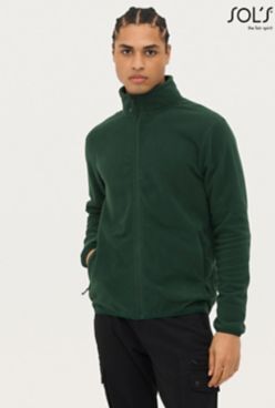 Giacca uomo in micropile fullzip Factor Personalizzate o neutre Sol's
