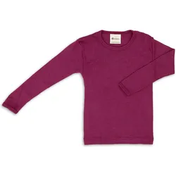 Engel Natur, Unisex, Funktionsshirt, Kinder Shirt, langarm (152), Violett