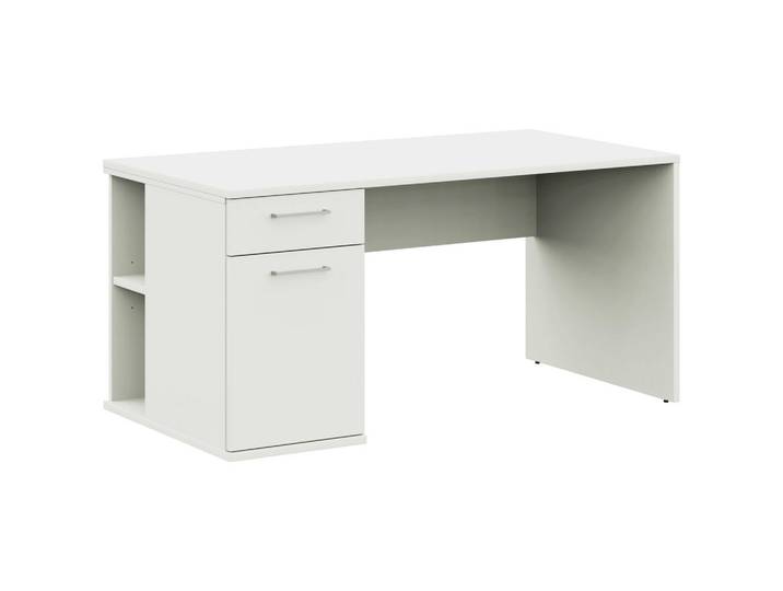 Cantus Jugendschreibtisch, Weiß, 1 Schublade(n) Schubladen, Wange, 70x72x150 cm, Made in Germany, Arbeitszimmer, Schreibtische, Jugendschreibtisch & Kinderschreibtisch