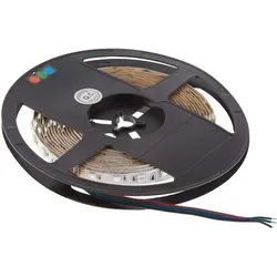 Rutec, LED Streifen, 86577 (RGB, Weiss, 500 cm, Indoor)