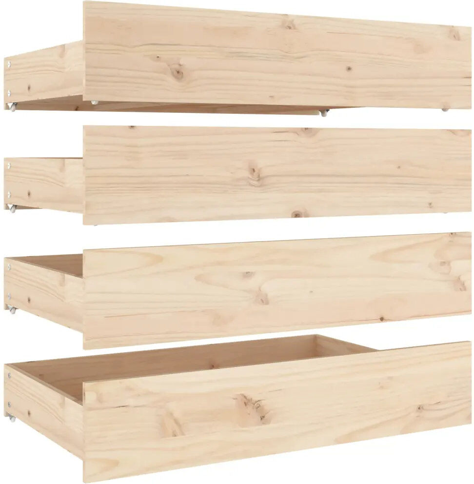 17 Stories Jarai Underbed Storage Drawers Brown