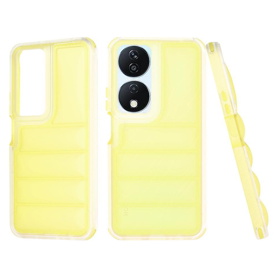 Techsuit - Wave Shield - Honor X7b / X7b 5G / 90 SMART - Yellow (Honor 90 Smart, Honor X7) (56350326)