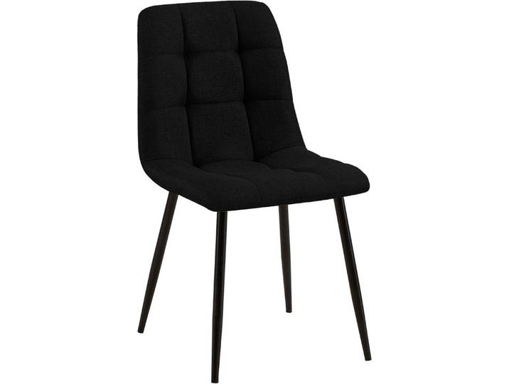 furnicato Esszimmerstuhl Tilde 84x45x55 cm schwarz (1 St)