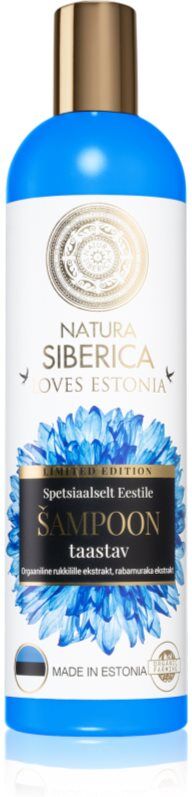 Natura Siberica Loves Estonia shampoing rénovateur pour cheveux abîmés 400 ml