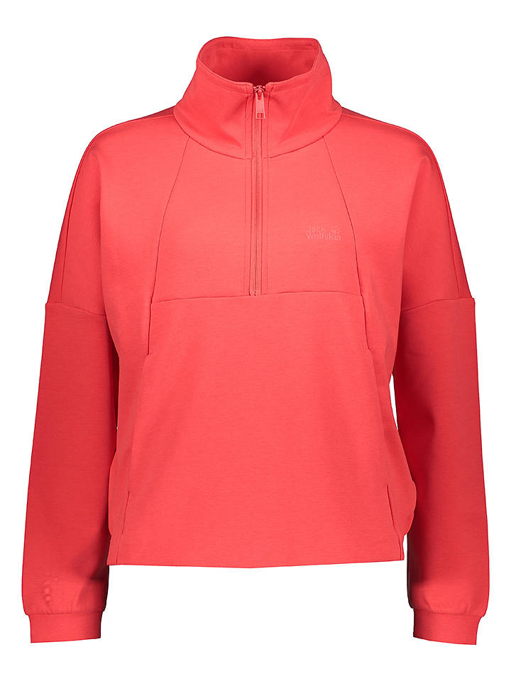 Jack Wolfskin Sweatshirt "New Haven" in Rot - M