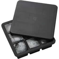 Rig-Tig by Stelton Freeze-It kubisch Black, Eisformen, Schwarz
