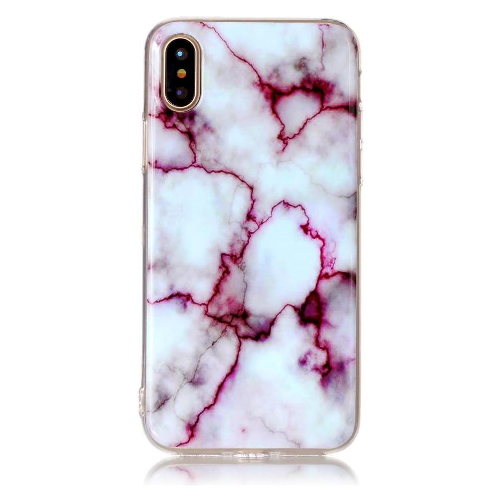 Cover-Discount Silikon Gummi Case Marble (Apple iPhone X, Apple iPhone XS) (101108896B)