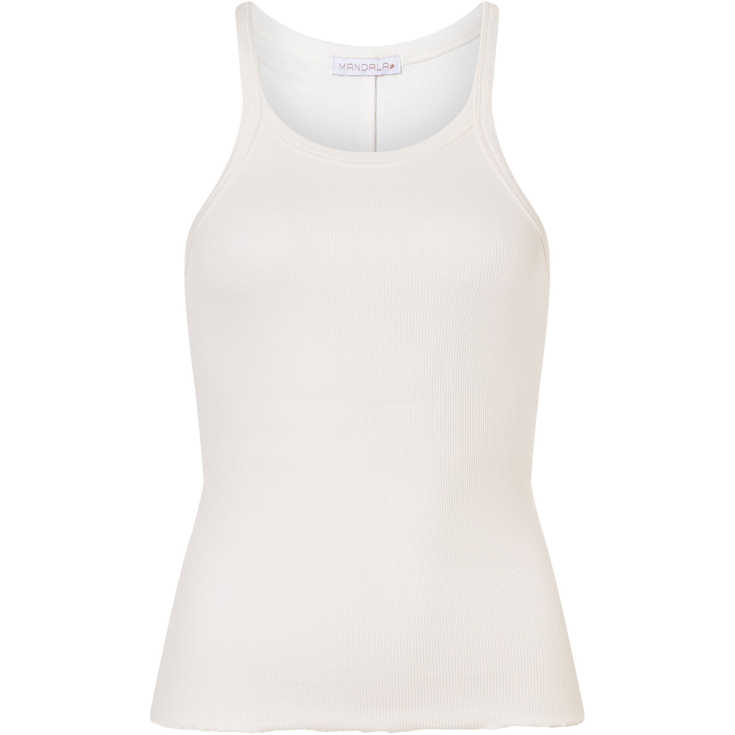 Mandala Ripped Top Damen Tanktops weiss Größe L Yoga Elastisch