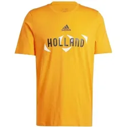ADIDAS Herren Fanshirt UEFA EURO24™ Niederlande, Größe S in Gelb Gelb