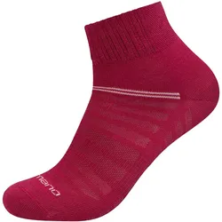 5er Pack camano Mesh Ventilation Quarter Socken 4565 - anemone 39-42