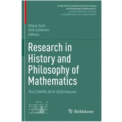 Research in History and Philosophy of Mathematics, Fachbücher von Maria Zack, Dirk Schlimm