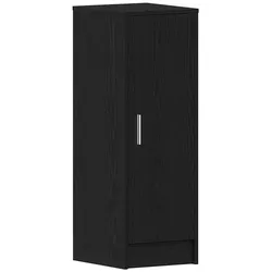 vidaXL Schuhschrank Schwarz Eichen-Optik 32 x 35 x 92 cm Holzwerkstoff