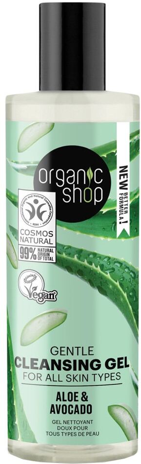 ORGANIC SHOP Aloe & Avocado Cleansing Gel 200ml