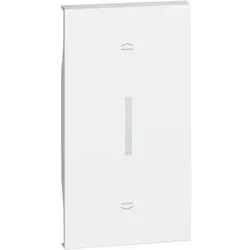 Legrand KW06M2 LivingNow 2-modulige Tastenabdeckung für Rollladenschalter in der Farbe White