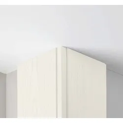 Parador Faltleiste Deckenleiste Esche Weiß 2200x60x3,5 mm