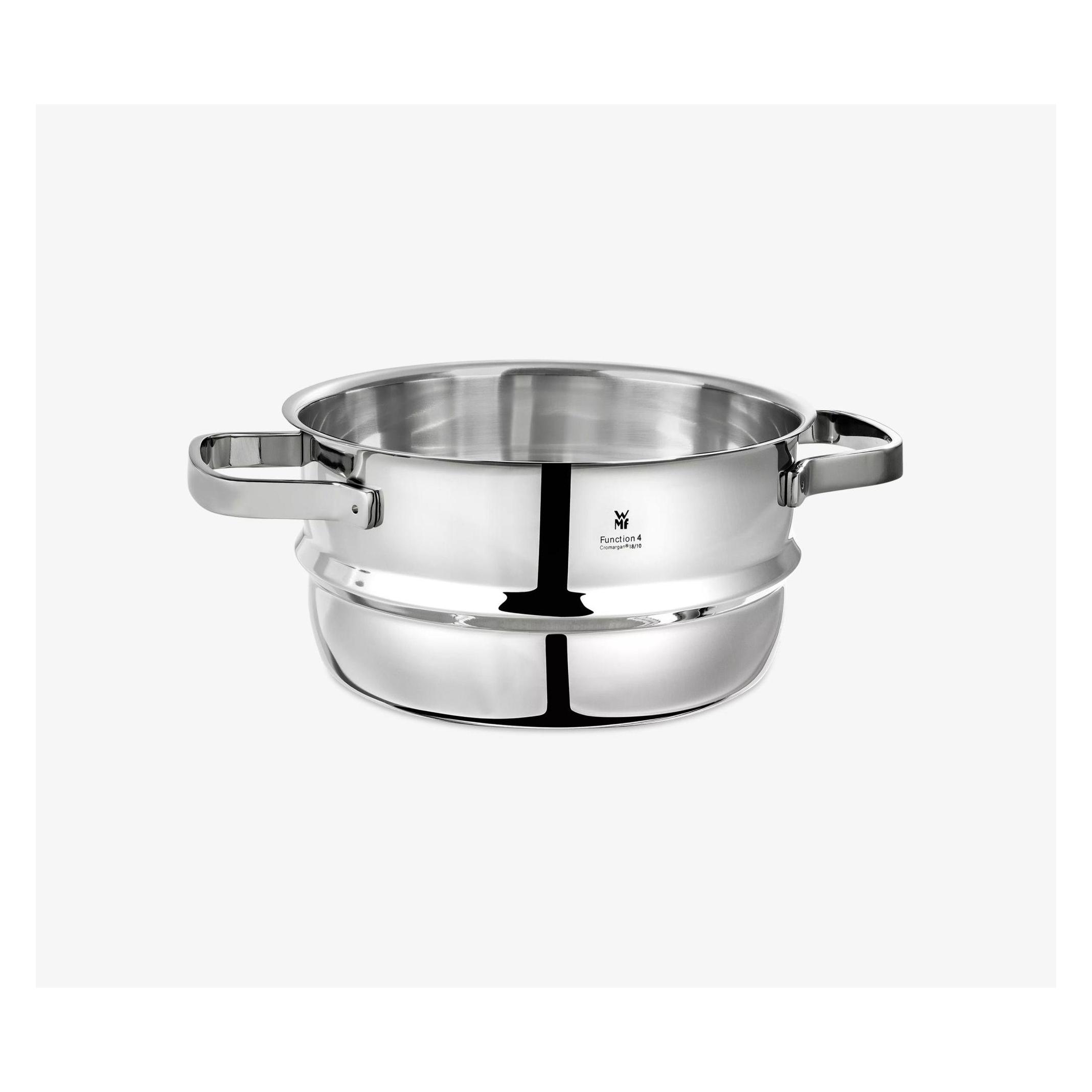 WMF Function 4 Dämpfereinsatz 20cm (766206380), Edelstahl (20 cm, Metall) (07 6620 6380)
