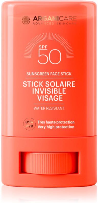 Arganicare Summer Stick for Face SPF50 crème protectrice en stick 4 g