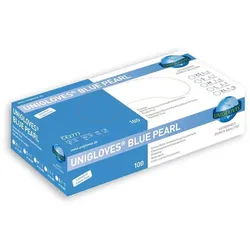 1000 Unigloves Pearl Nitrilhandschuhe - unsteril - puderfrei - latexfrei - verschiedene Farben und Größen - Einmalhandschuhe