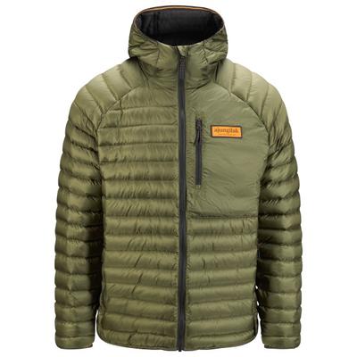 Ajungilak - Hardangerfjord Hooded Insulated Jacket - Daunenjacke Gr L oliv