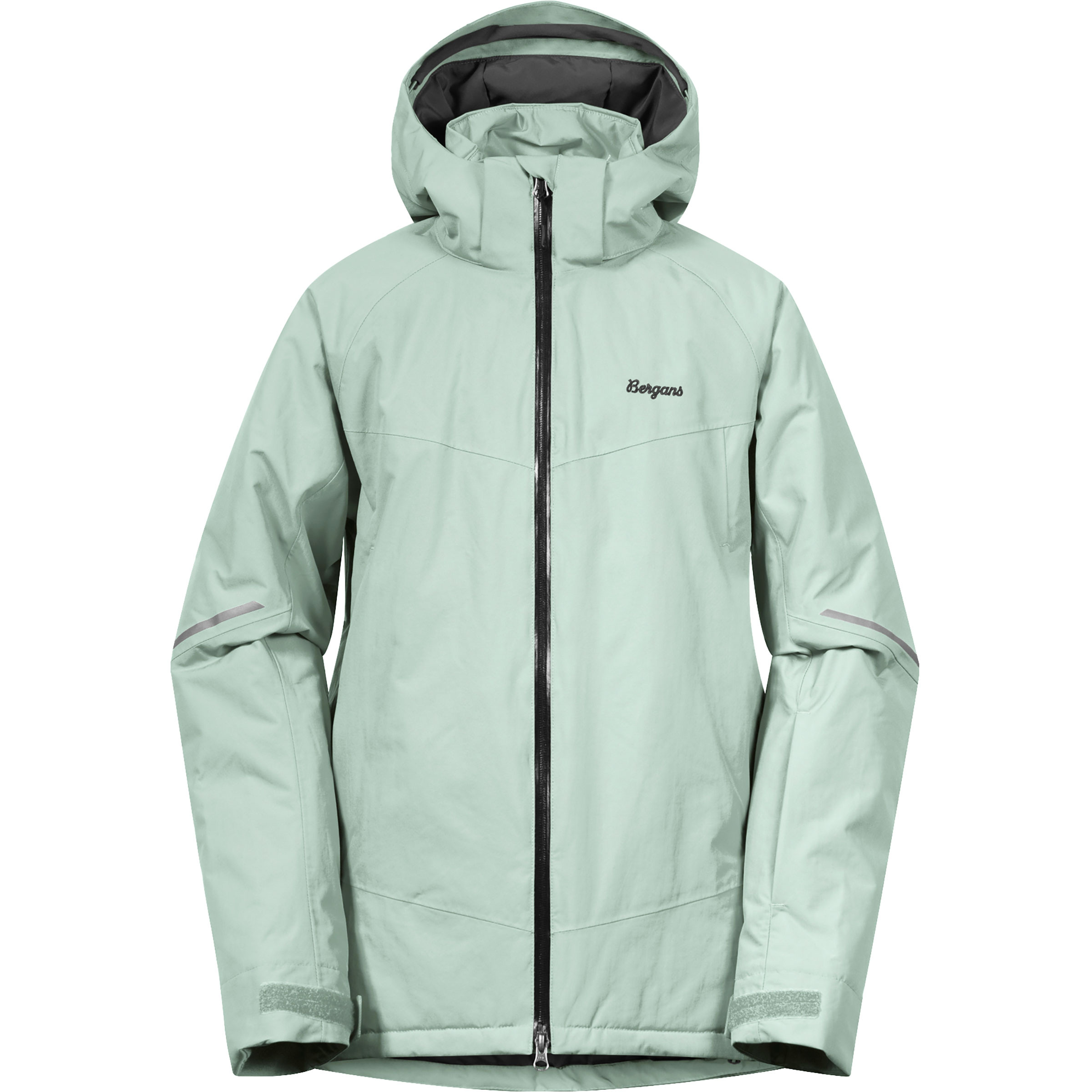 Bergans Storetind Insulated Shell Kinder Isolationsjacke gruen Größe 128 Skifahren | Freeride Elastisch Wasserabweisend