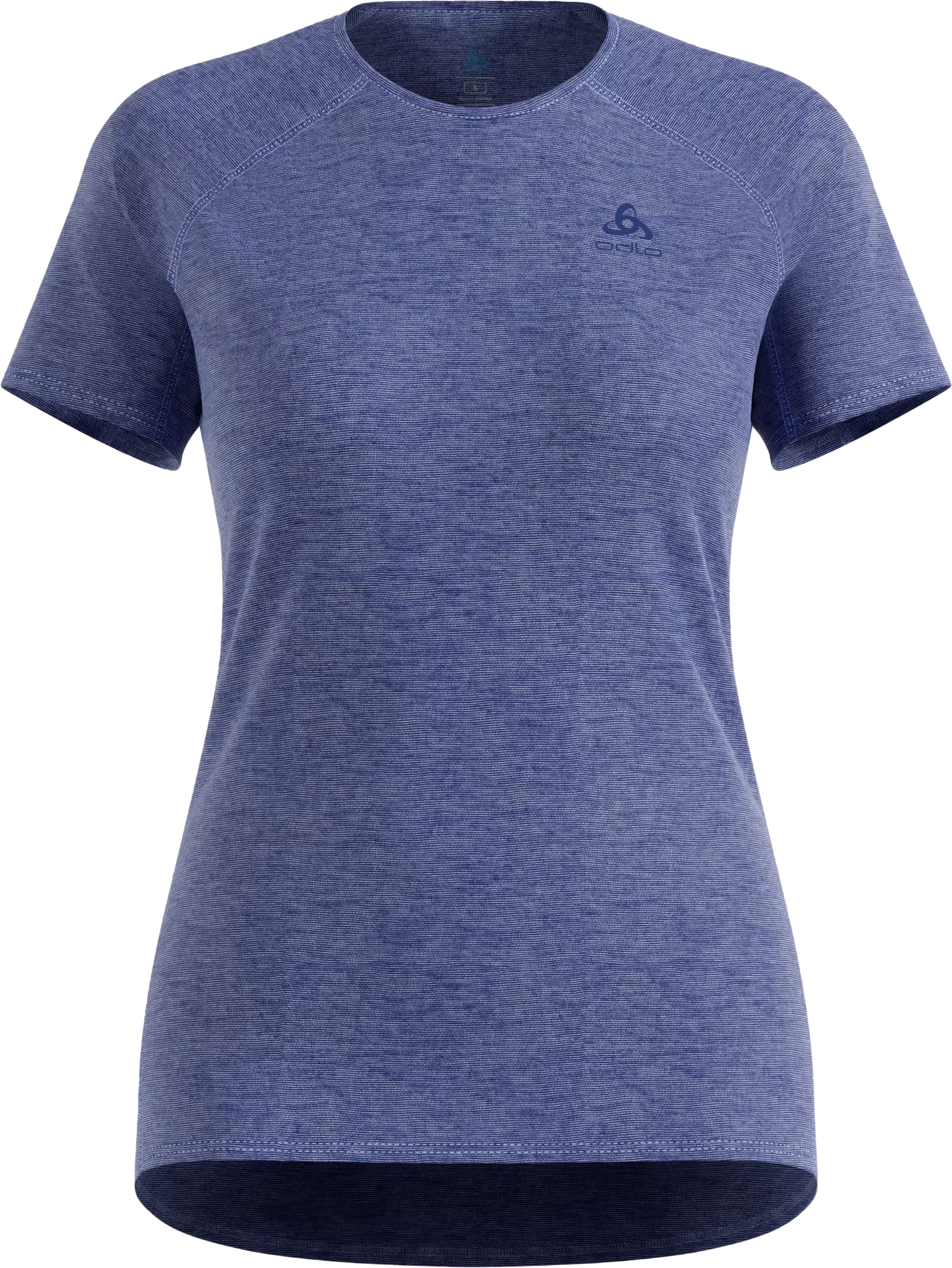 Odlo Women's T-Shirt Crew Neck S/S X-Alp Pw 115 Dazzling Blue Melange L