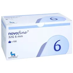 NOVOFINE Nadeln 32 G 6 mm