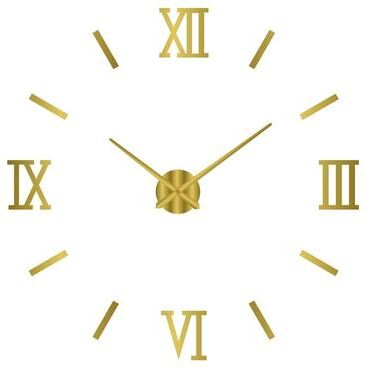 Uplift Picks Large DIY 3D Wall Clock Modern Acrylic Mirror Decor Clock 22 3d 51 Inch (130cm)