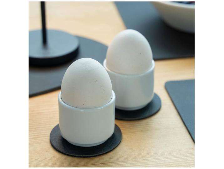 Eierbecher silwy Weiss Porzellan 2er-Set