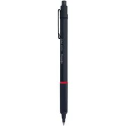 rOtring Kugelschreiber rapid Pro schwarz matt, Schreibfarbe: blau