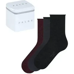 FALKE Damen FALKE Happy Box 3P SO, Größe 35-38 in Bunt 0010