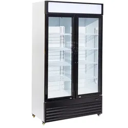 Kühlschrank 2 Glastüren Bez-750 Gd