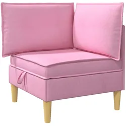 vidaXL, Sofa + Bettsofa, Sofa mit Stauraum Stoff