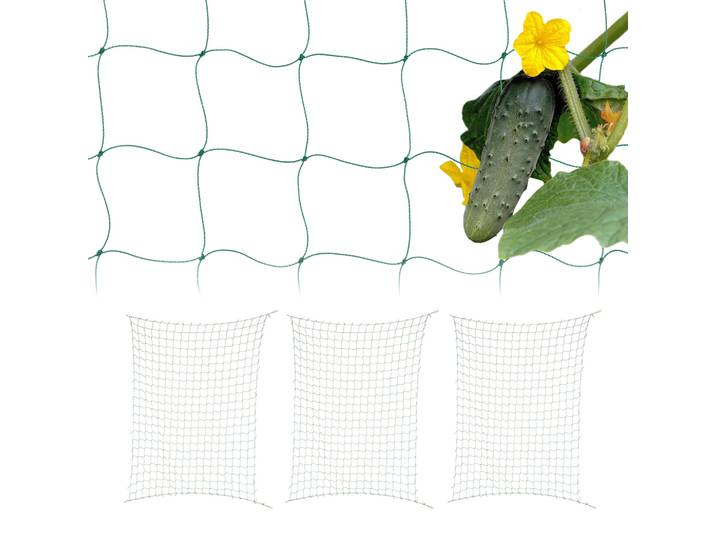 Ranknetz 200 x 350cm 4er-Set Grün