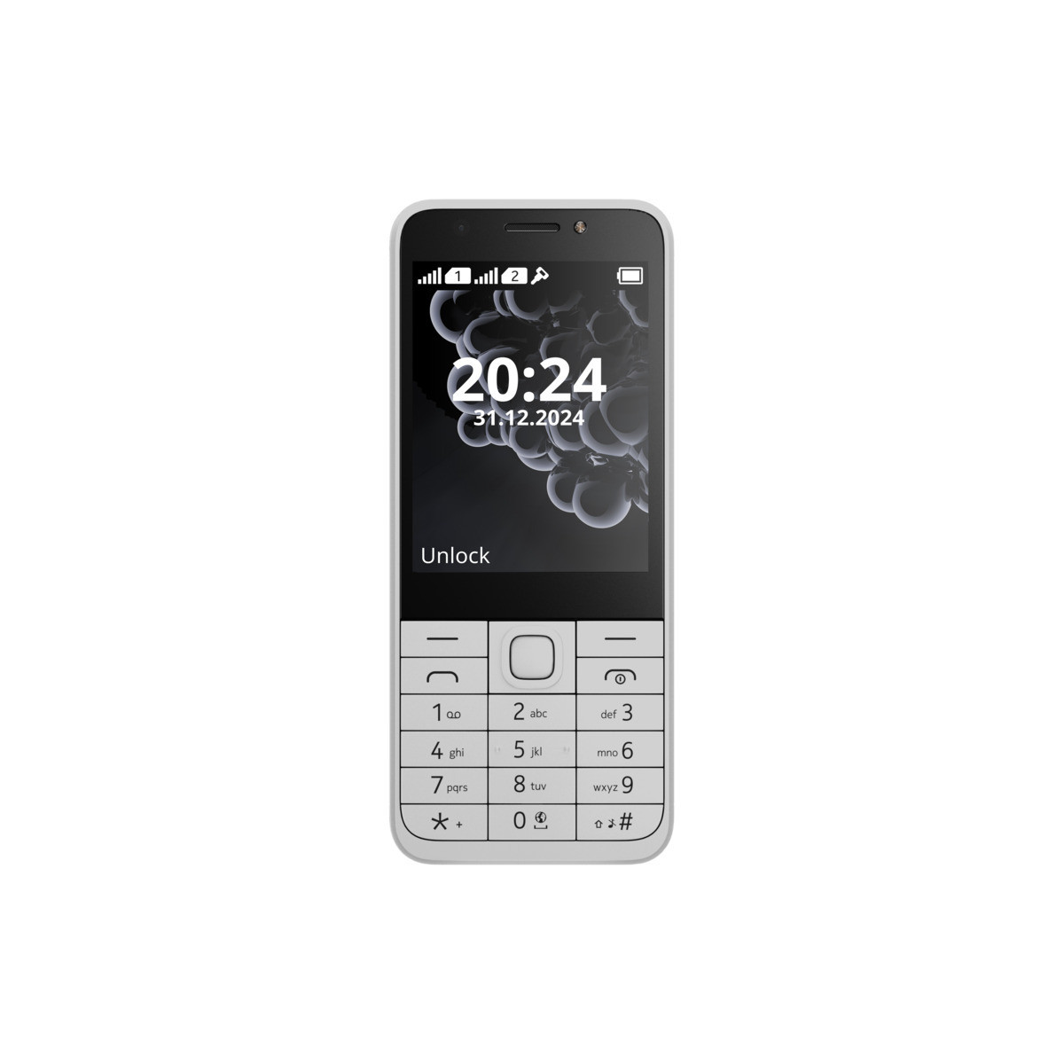 Nokia 230 Smartphone, wit, dual SIM - Mobiele telefoon met dubbele camera